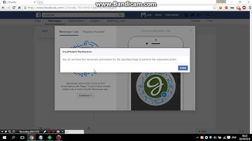 Facebook - Page Messenger Code Theft