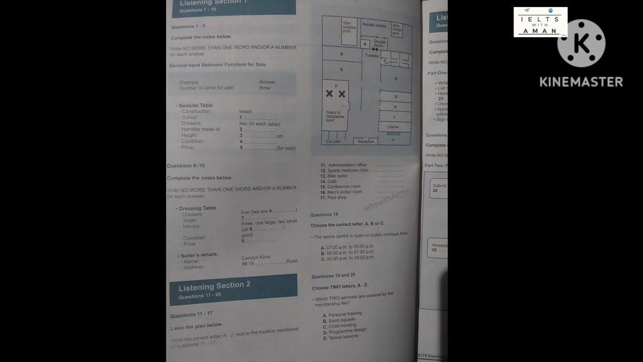 second hand bedroom furniture for sale listening practice test