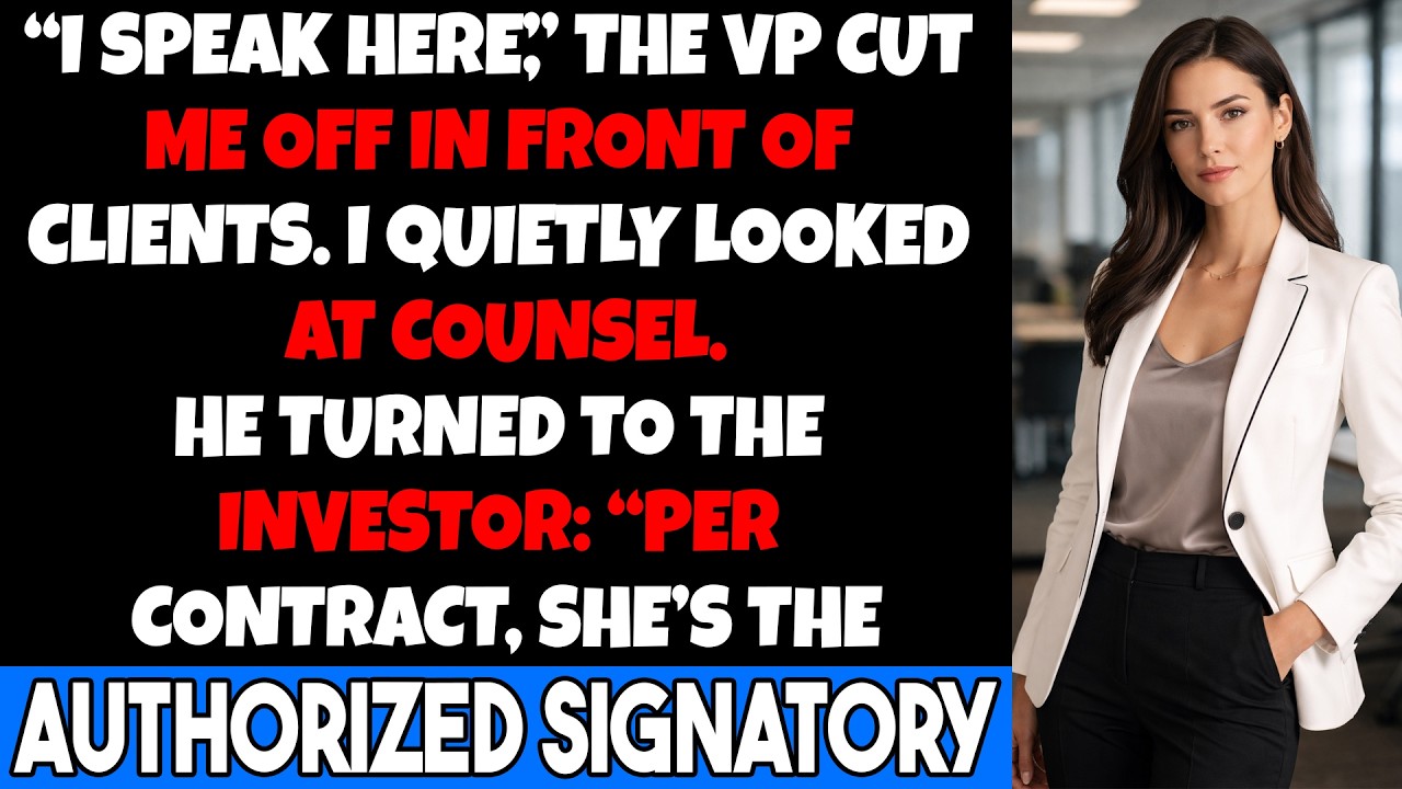 The Woman Who Holds the Contract