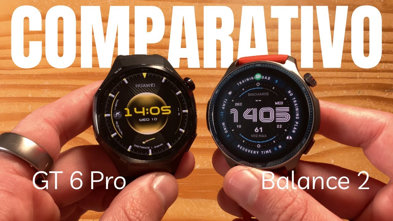 Huawei GT6 Pro vs Amazfit Balance 2: qual faz mais sentido?