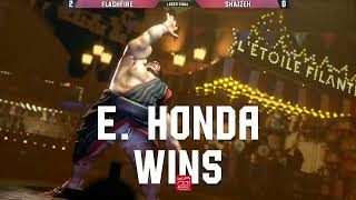 Flashfire (Zangief) vs Shazzeh (E.Honda) Losers Final Map mixup monthly SF6 tournament