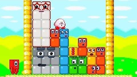 Kirby in Numberblocks Tetris 1