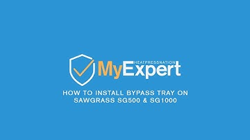 How To Install Bypass Tray On Sawgrass SG500 & SG1000 Printer