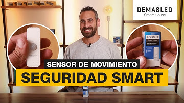 Mejora LA SEGURIDAD de tu hogar con este sensor de movimiento Smart
