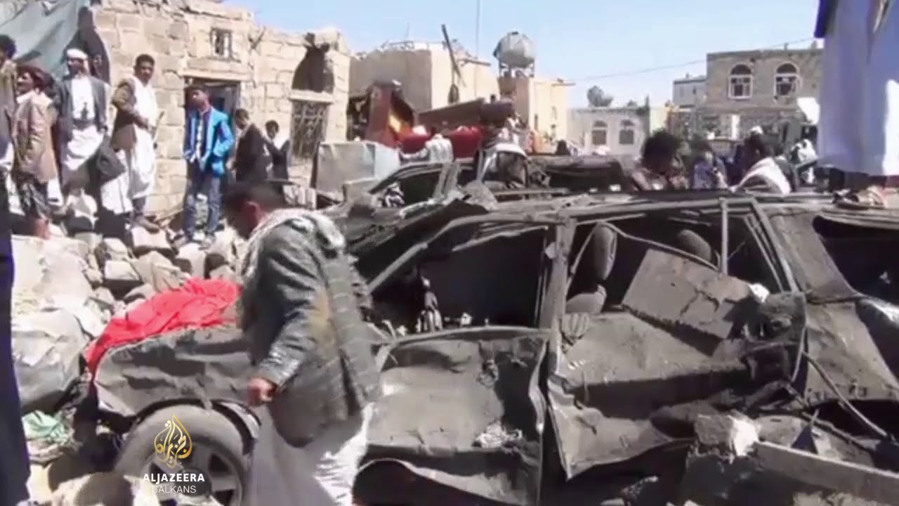 غارات جوية على مواقع الحوثيين في اليمن