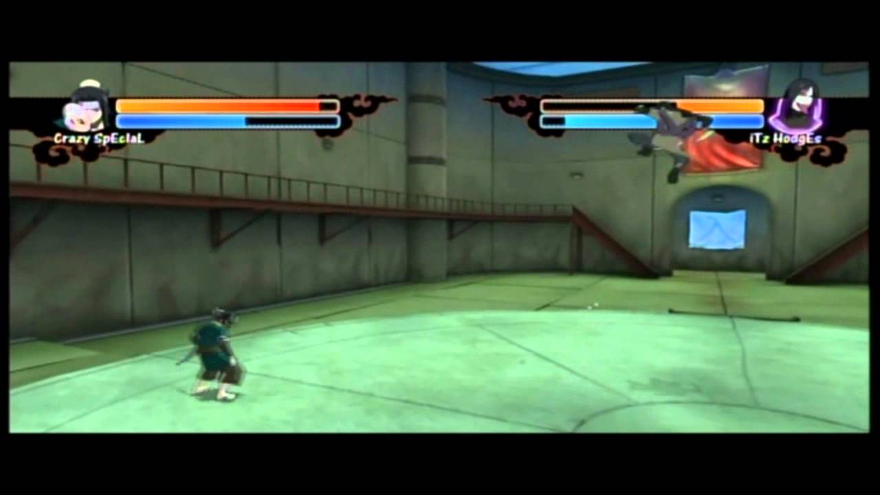 Naruto: Rise of a Ninja - XBOX 360 - Crazy SpEcIaL (Haku) VS. Itz Hodges (Orochimaru)