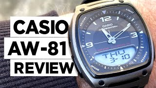 #CASIO AW-81 (Module 2747) Analogue Digital Watch - A powerhouse of Casio features. screenshot 4