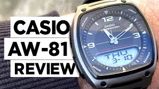 #CASIO AW-81 (Module 2747) Analogue Digital Watch - A powerhouse of Casio features. screenshot 2