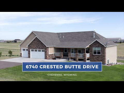 6740 Crested Butte Drive, Cheyenne, WY home video tour