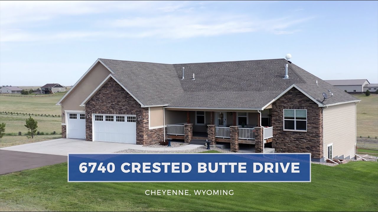 Home for Sale 6740 Crested Butte Drive, Cheyenne, Wyoming YouTube
