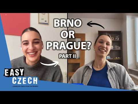 Prague vs. Brno - Which City Is Better? (part 2) | Easy Czech 54