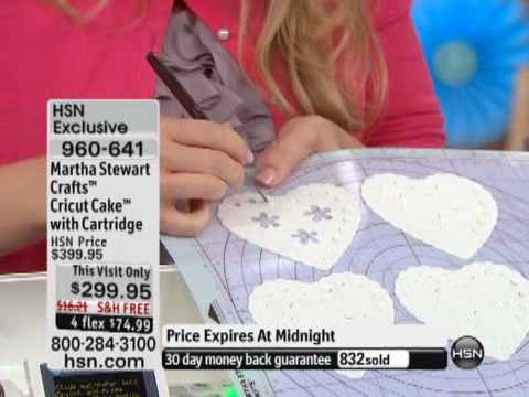 Martha Stewart Crafts Cricut Cake with Cartridge