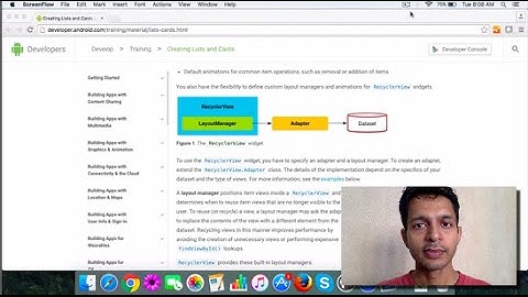 An introduction to the Recycler View Adapter