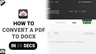 How to Convert A PDF Into DOCX on Cloud Convert [NEW]