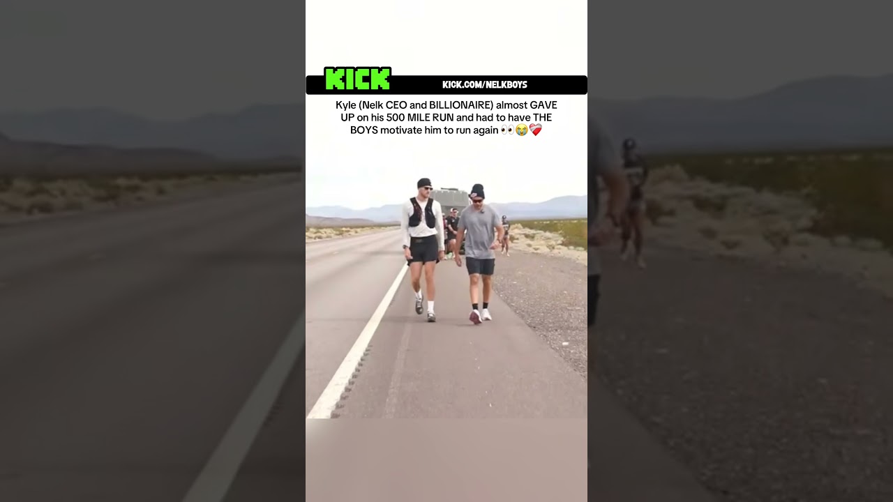 Kyle was so exhausted after going for 100 MILES 😭💔 