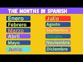 Learn the Months in Spanish | Learn Spanish language for beginners 