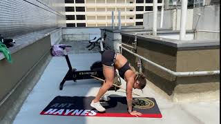 Bottom Half Kickback Burpee