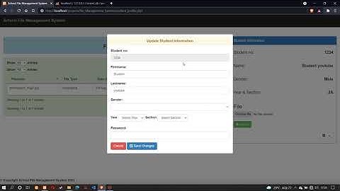File Management System in PHP MySQL With Source Code | Free Download | PHP Project + Source Code