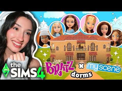 decorating shared DORMS for the Bratz & My Scene DOLLS in The Sims 4 thumbnail