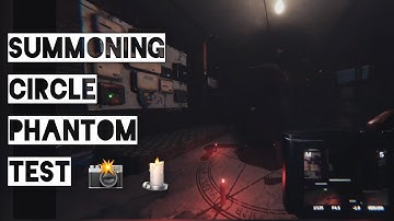 Phantom Test Using New Summoning Circle | Phasmophobia Update