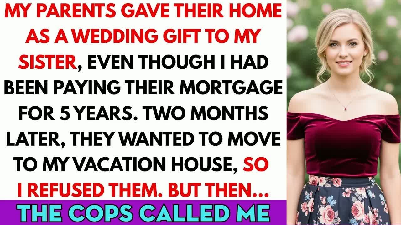 My Parents Gave Their Home As A Wedding Gift To My Sister, Even Though I Had Been Paying Their