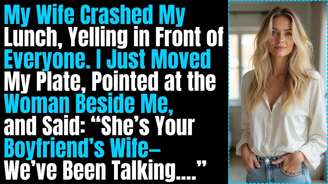 My Wife Accused Me at Lunch, Thought I Was Cheating —Until She Met the Other Wife...