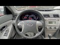 2010 toyota camry le asmr relaxing pov test drive in the rain 