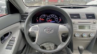 2010 Toyota Camry LE ASMR Relaxing POV Test Drive in the Rain ☔️