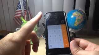 How To Access The Scientific Functions Of Your Calculator In Your Iphone Using The New Ios7 - Youtube