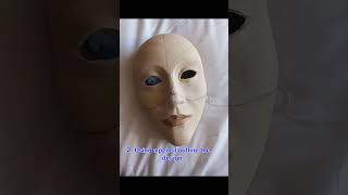 Details My FIRST TIME making a masquerade mask Update