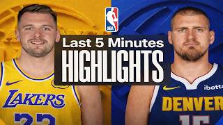 Lakers Vs Nuggets Last 5 Minutes Highlights Mar 14, 2026 Nba Today