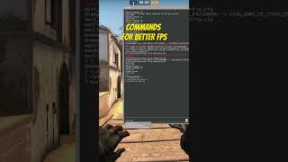 COMMANDS FOR BETTER FPS CSGO #shorts #csgo