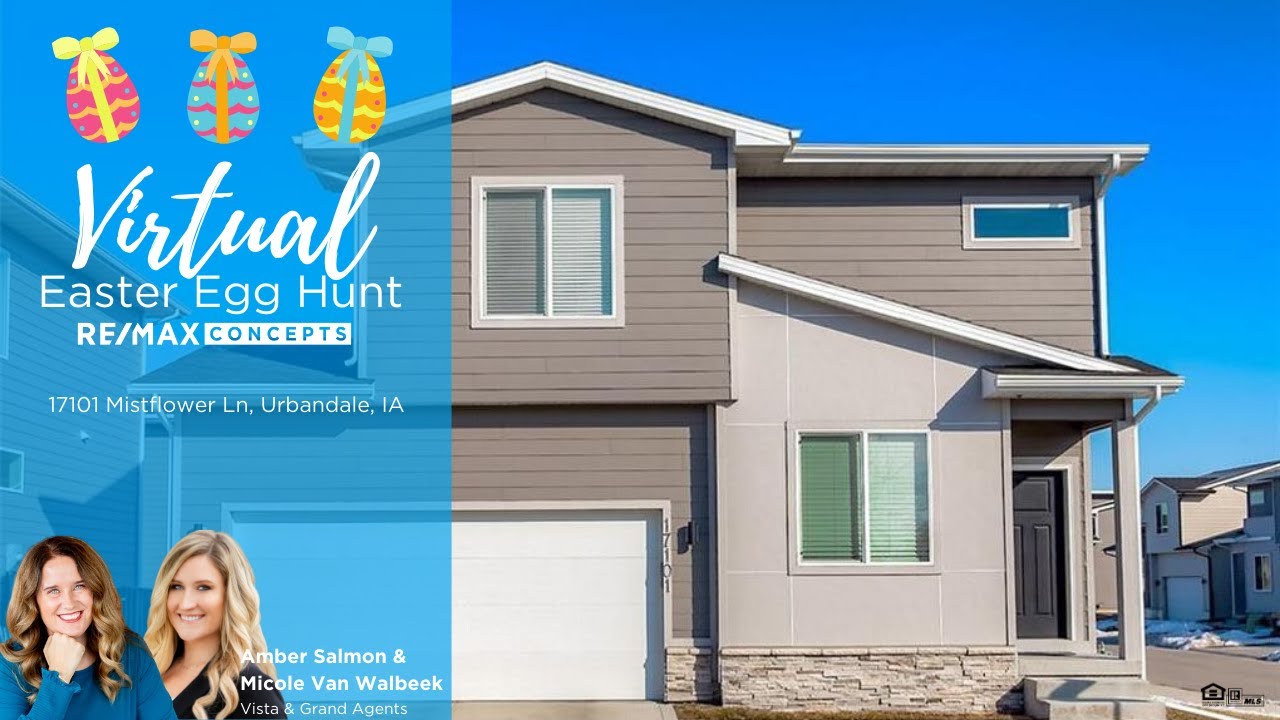 17101 Mistflower Ln Easter Egg Hunt with Amber Salmon & Micole Van Walbeek! 🏠🐰