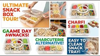 I Tested a Divided Snack Tray With Lid – Perfect for Parties, Travel & Family Gatherings