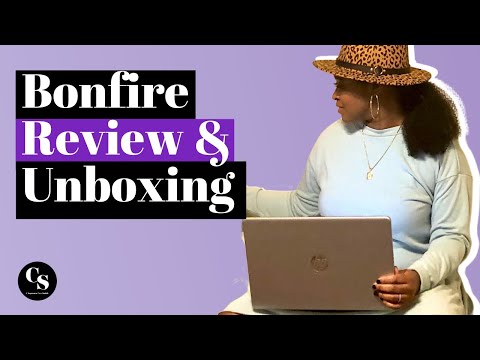 Bonfire Review & Unboxing | How To Start A Print On Demand Business