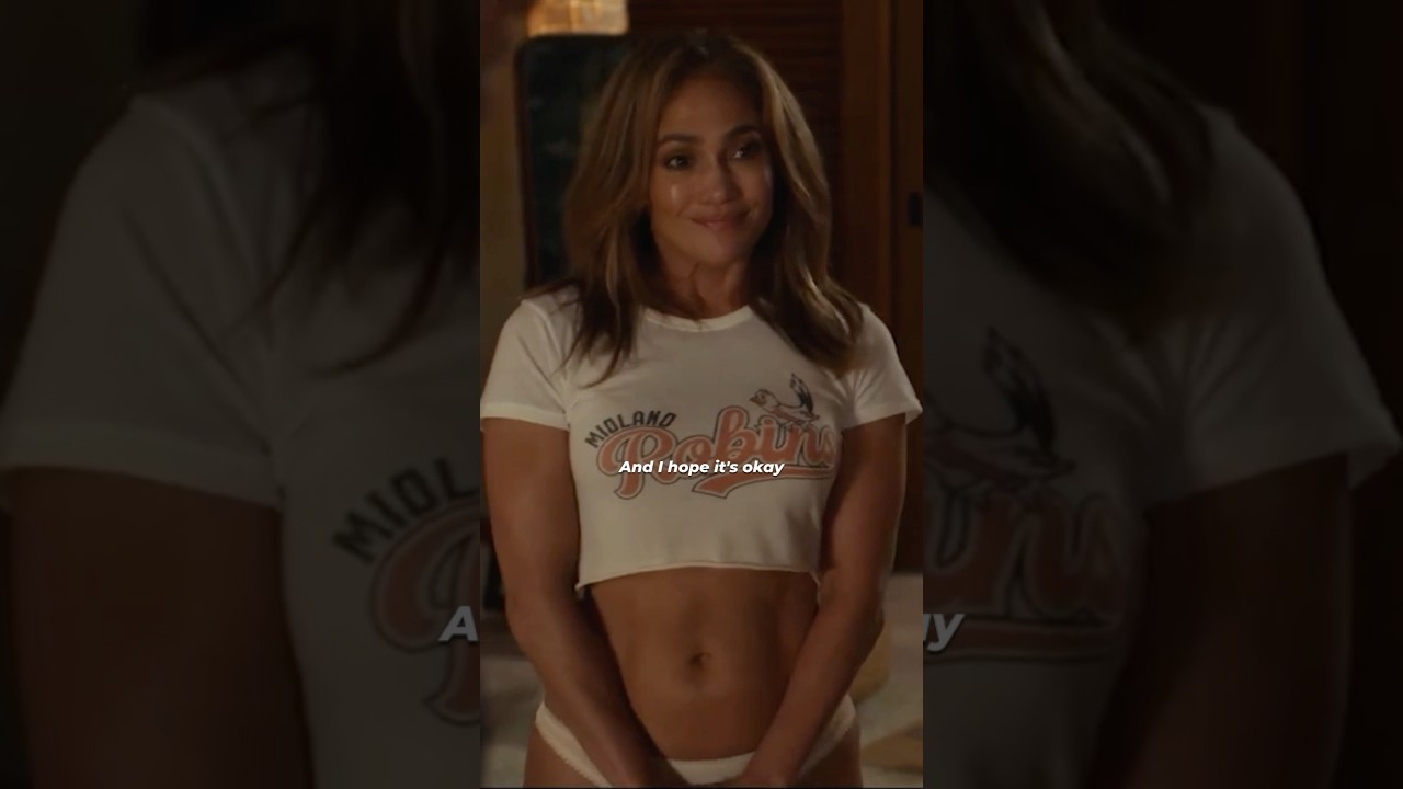 Jennifer Lopez being 53 years old in this movie… - Shotgun Wedding (2022) 