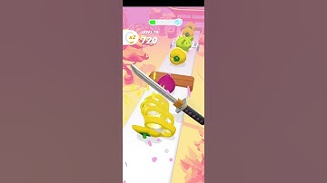 failed slice it all game! very satisfying and relaxing ASMR slicing video 5