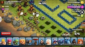 Biggest Gold and Dark Elixir ever collect on Clash of Clan HACK MOD!!!!!