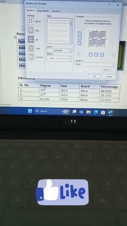 msword-me-resume-kaise-banaye-how-to-make-bio-data-in-msword-hindi