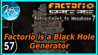 57  We Found Him? - Factorio Entry Level to Megabase 7 (Space Age DLC)