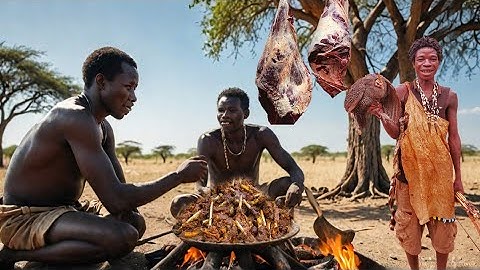 Hadzabe’s unique culinary and hunting Tradition