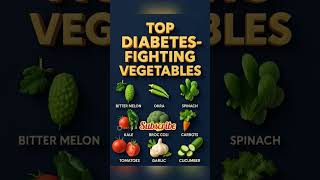 Top Diabetic Fighting Vegetables #healthtips #healthyfood #diabetes