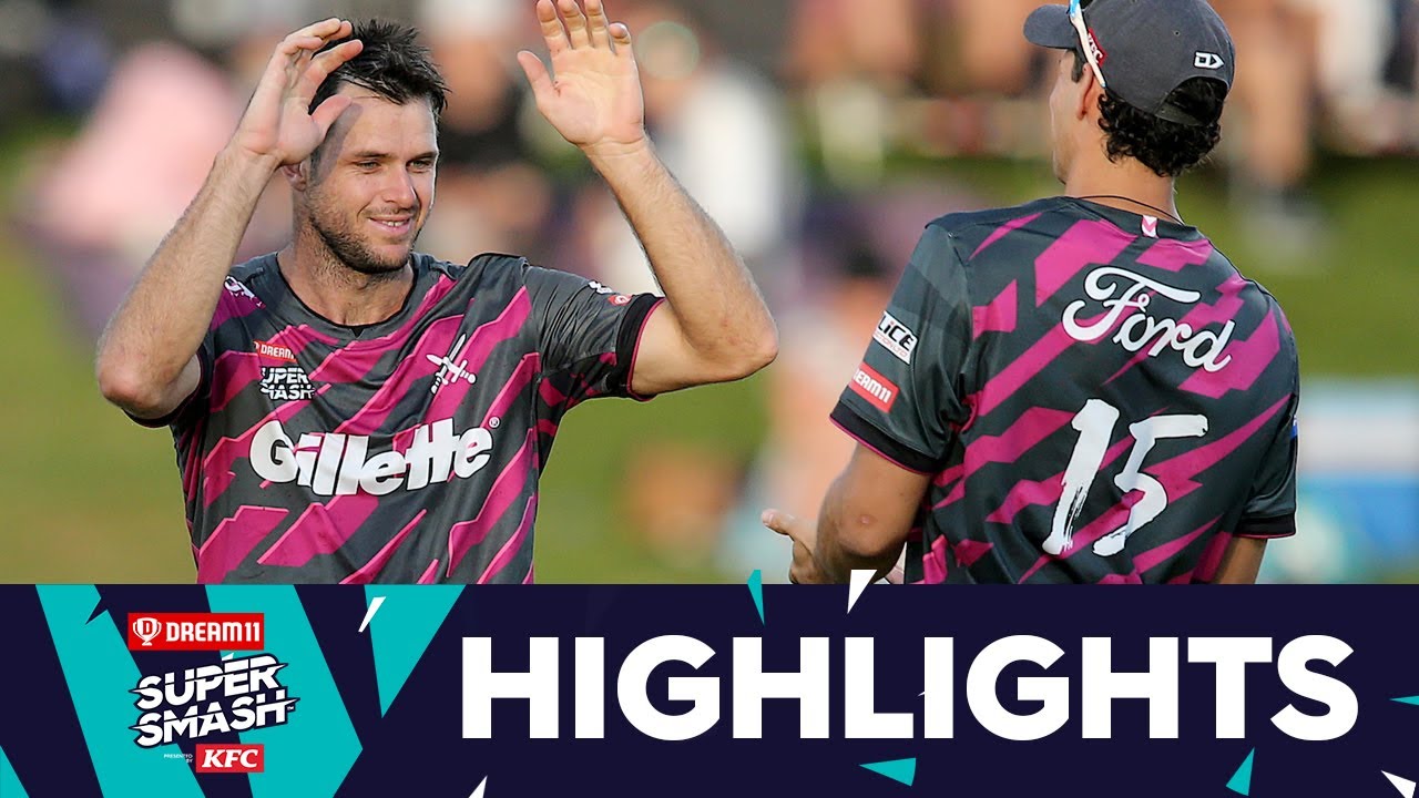 Devcich Ices Chase | HIGHLIGHTS | Knights v Stags | Dream11 Super Smash