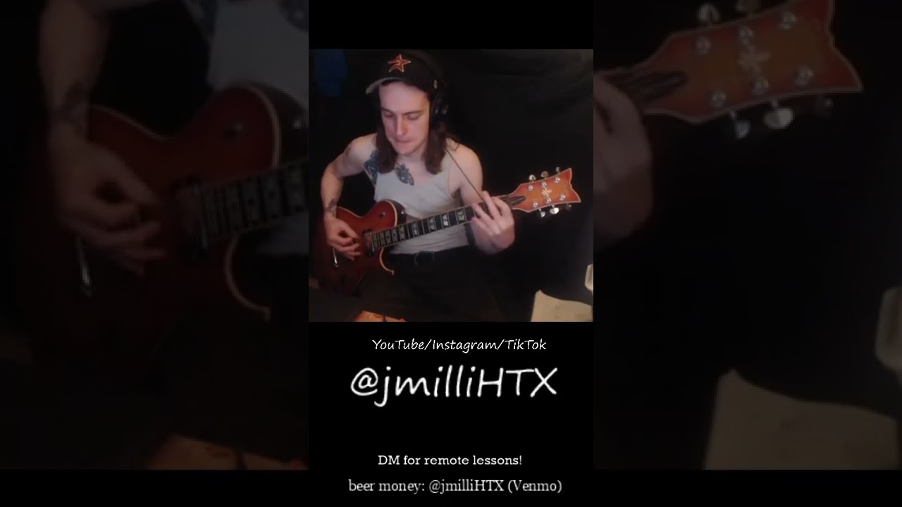 kickass thrash metal rhythm guitar improv - subscribe for new music daily! - 