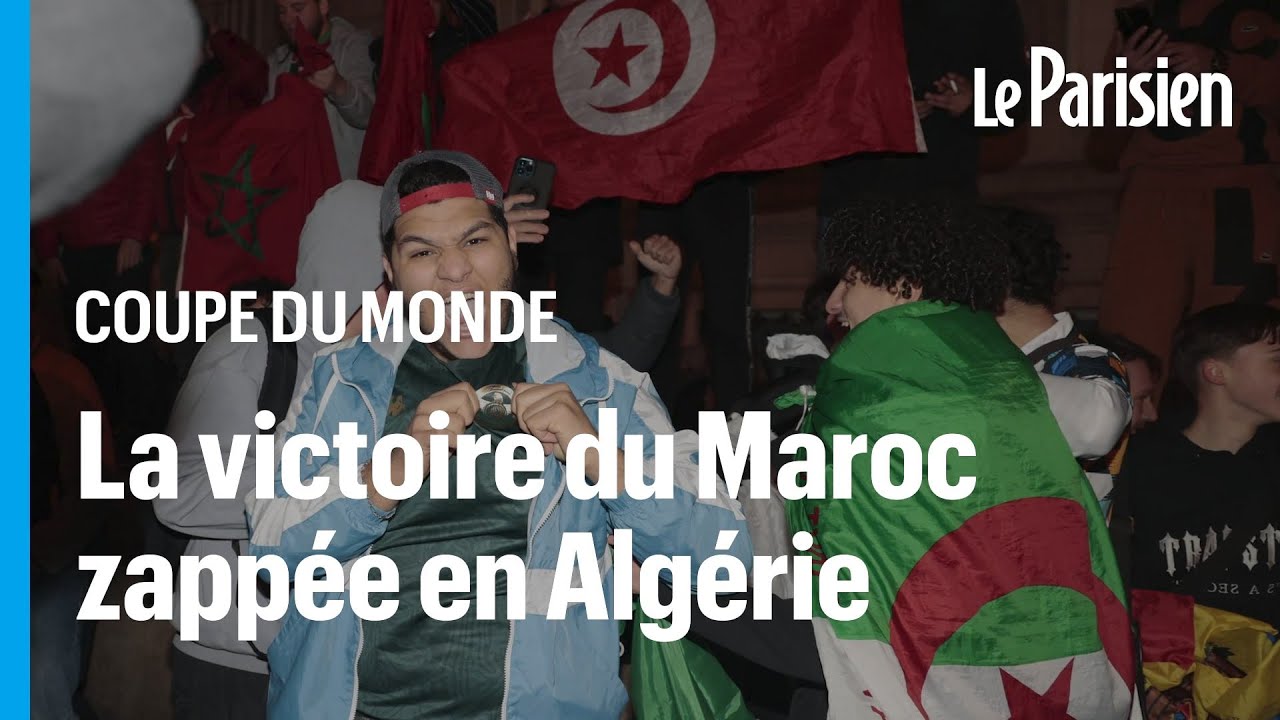Voici comment la victoire du Maroc a t zappe par le JT de la tl publique algrienne