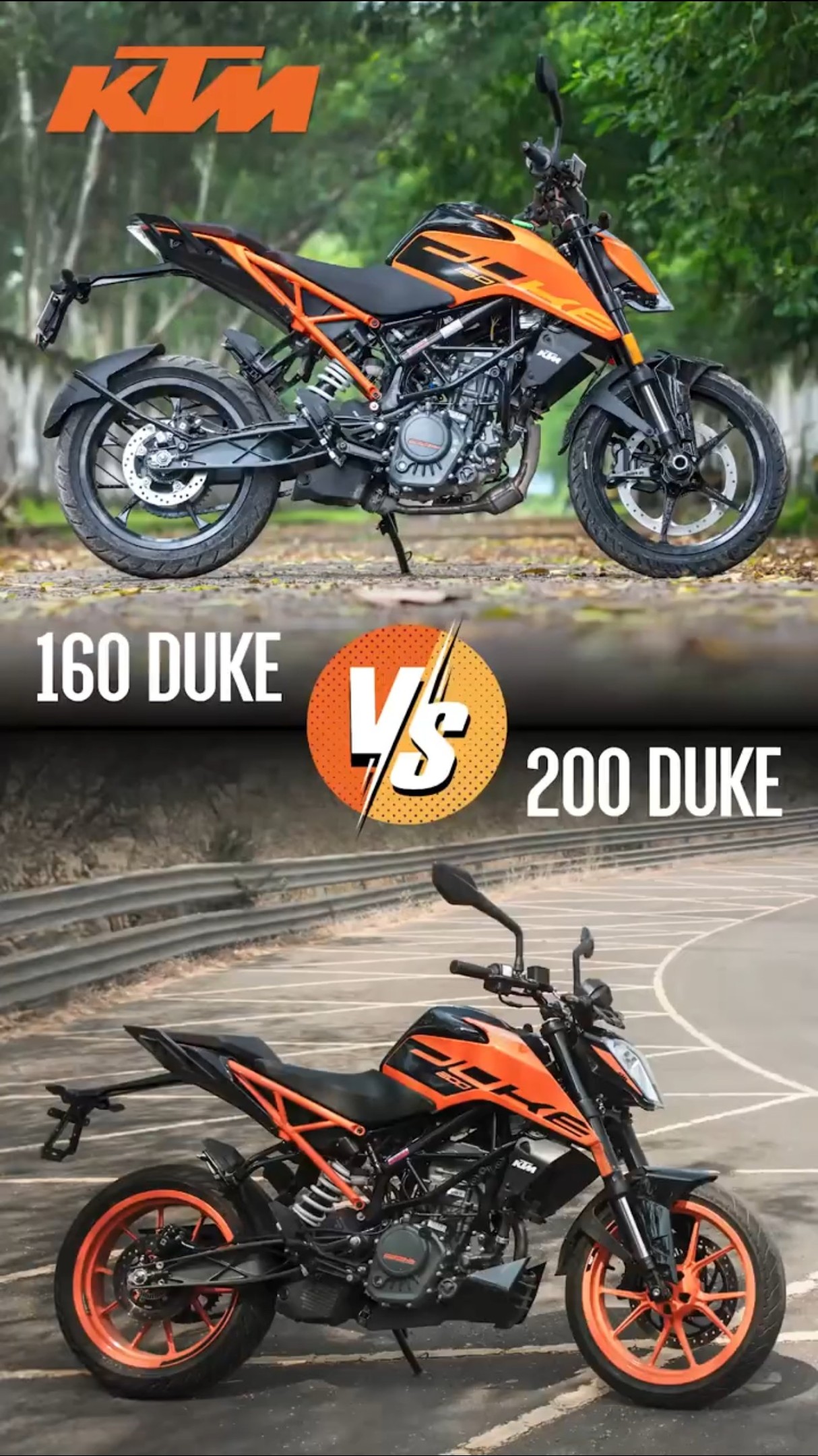 KTM Duke 160 vs Duke 200 | Key Differences Explained | autoX - YouTube