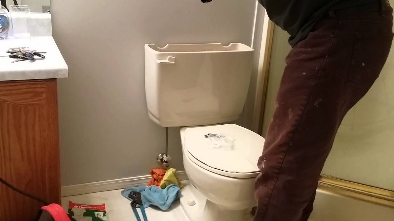 Toilet tank leak diagnosis & repair YouTube
