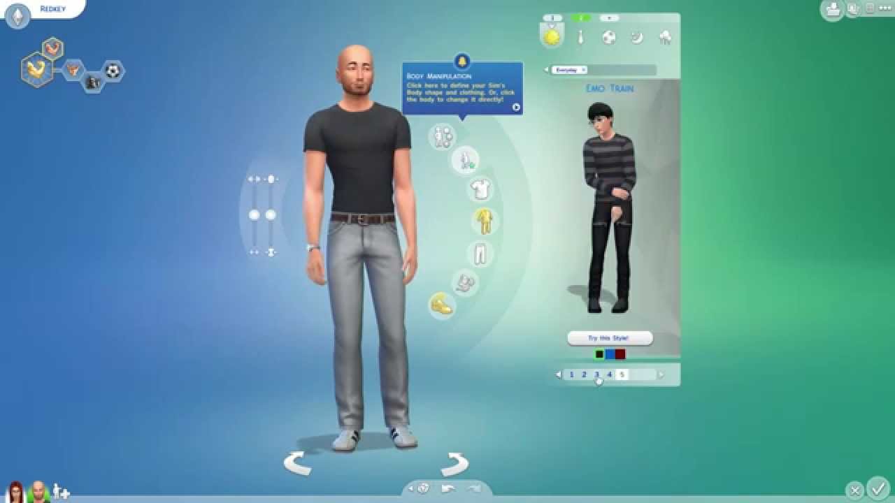 The Sims 4 Coop gameplay pt2 Meet the Redkeys YouTube