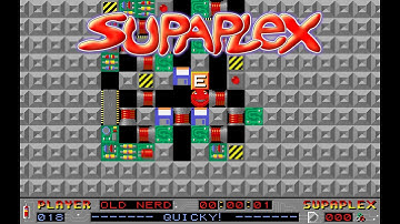 Supaplex | #18 Quicky! | PC (DOS) Gameplay 4K