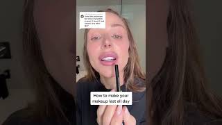 the secret is to reapply throughout the day! #usa #trending #viral #makeuptutorial